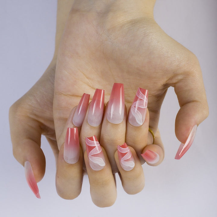 Elegant and Natural Nail Decoration Bowlift