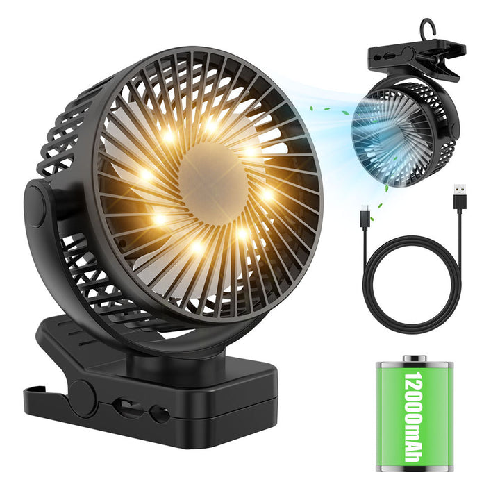 Unisex Clip-On Portable Fan Bowlift