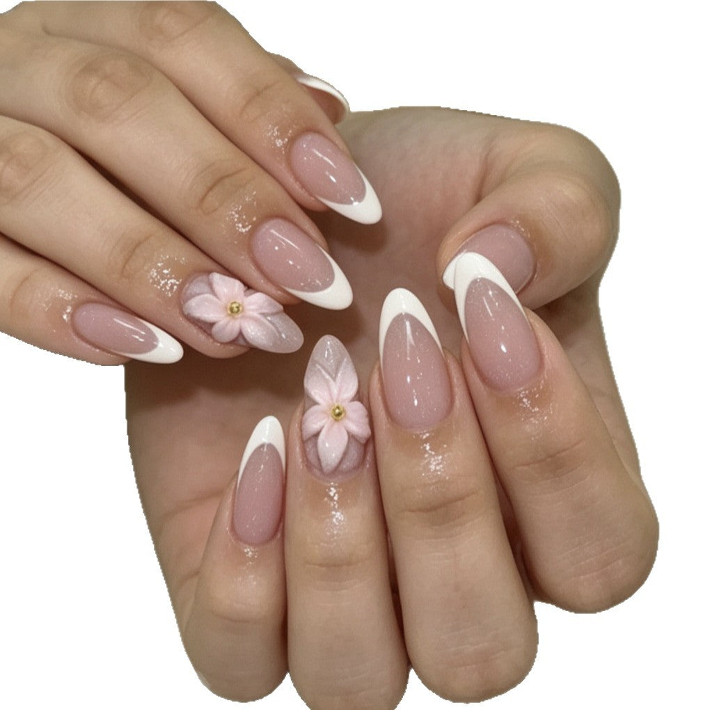 Floral 3D Nail Art Tips Bowlift