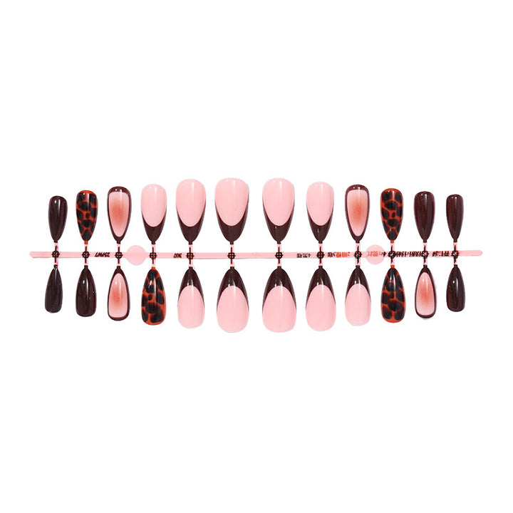 Stylish Artistically Designed Press-On Nails Bowlift