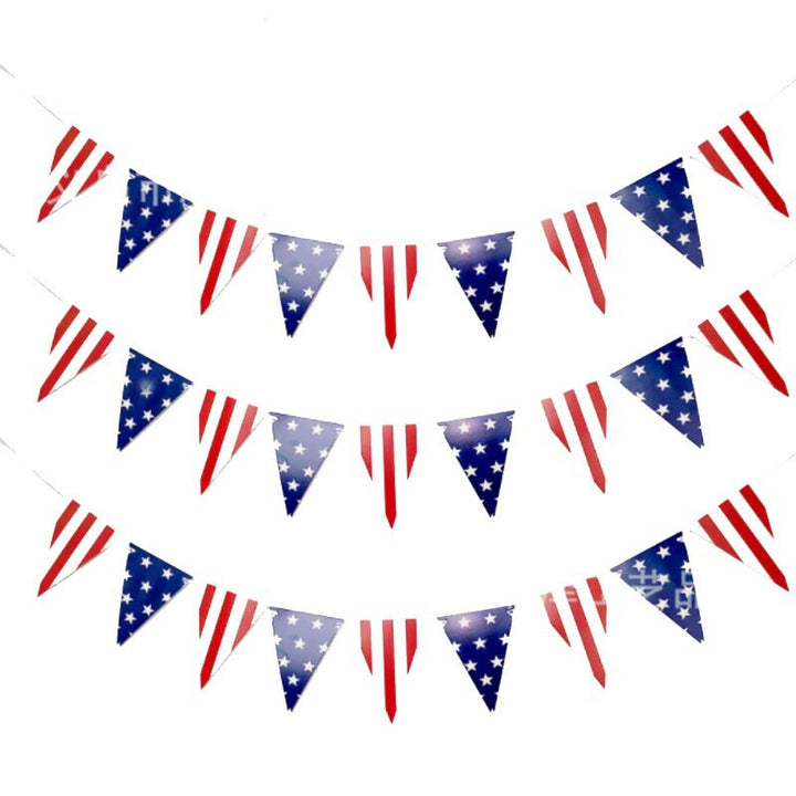Unisex multi-piece party decoration set with paper fans pom poms bunting garland Bowlift