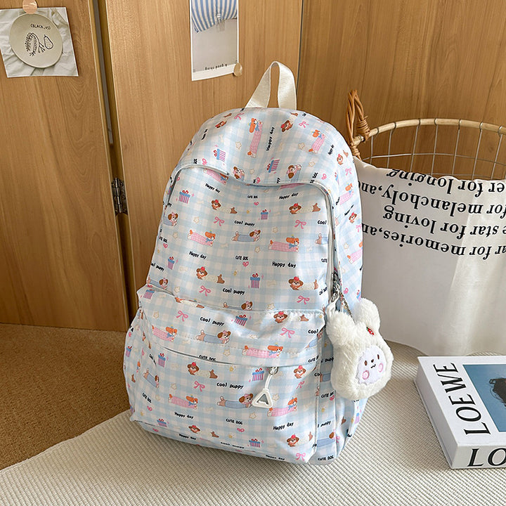 Cute Cat-Themed Backpack Bowlift