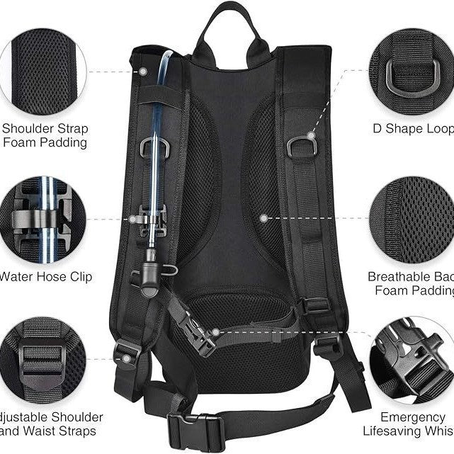 Tactical Sling Backpack with Modular Molle System Bowlift