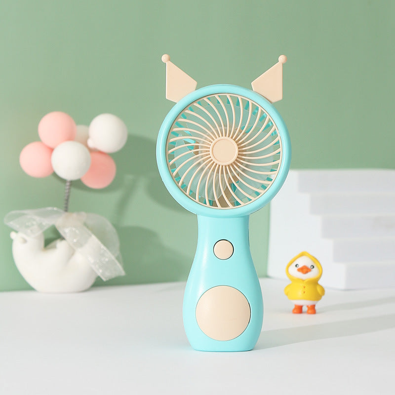 Unisex Portable Hand Fan with Creative Animal Design Bowlift