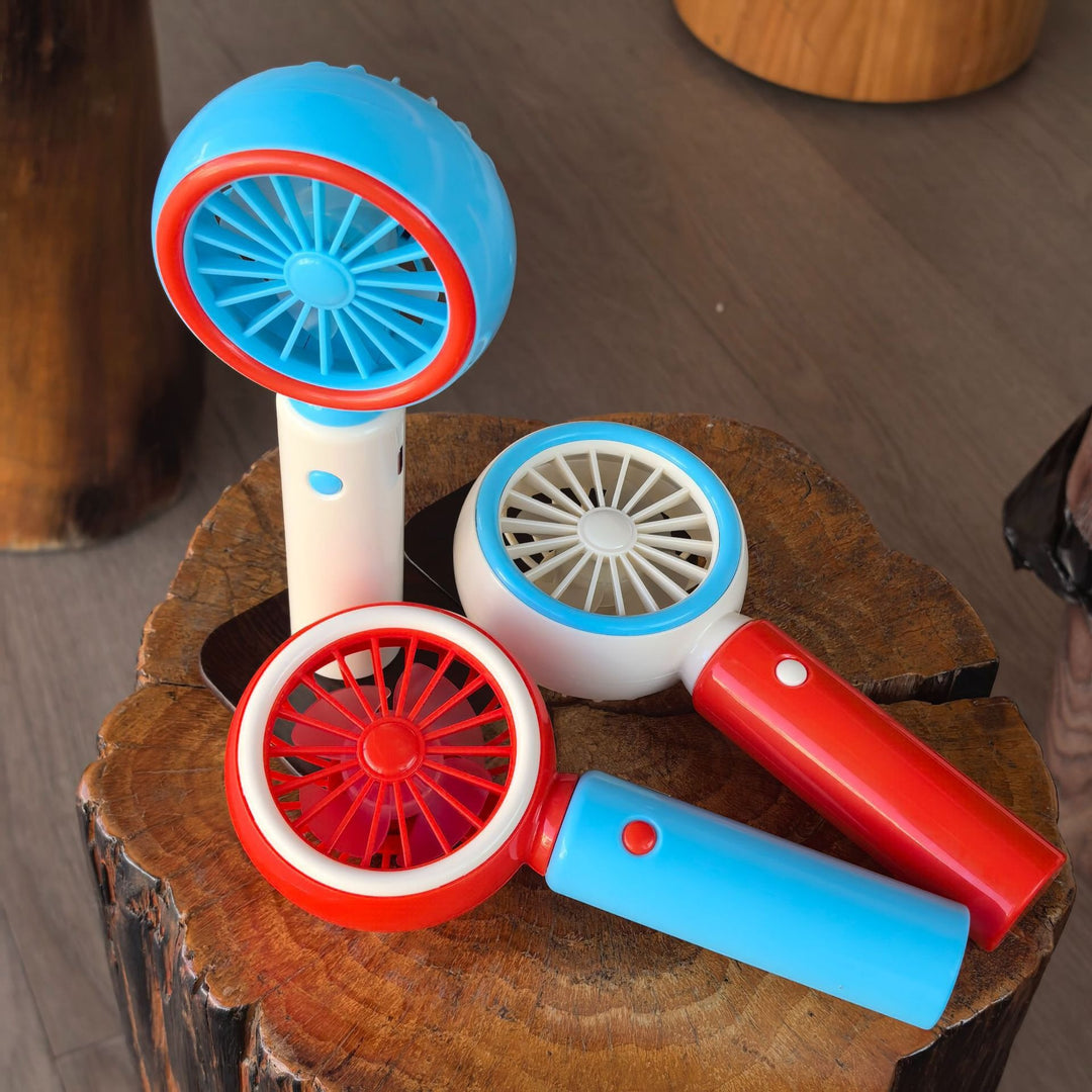 Unisex Portable Mini Fan in Retro Design Bowlift