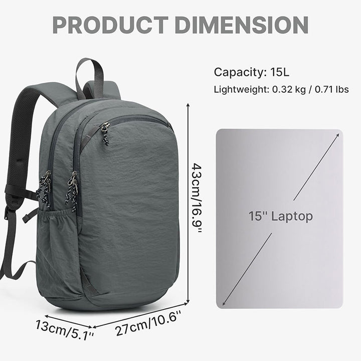 Lightweight Multi-Functional Adventure Backpack Bowlift