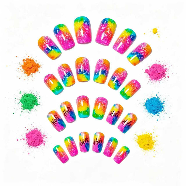 Creative Art Nails with Spectacular Gradient Bowlift