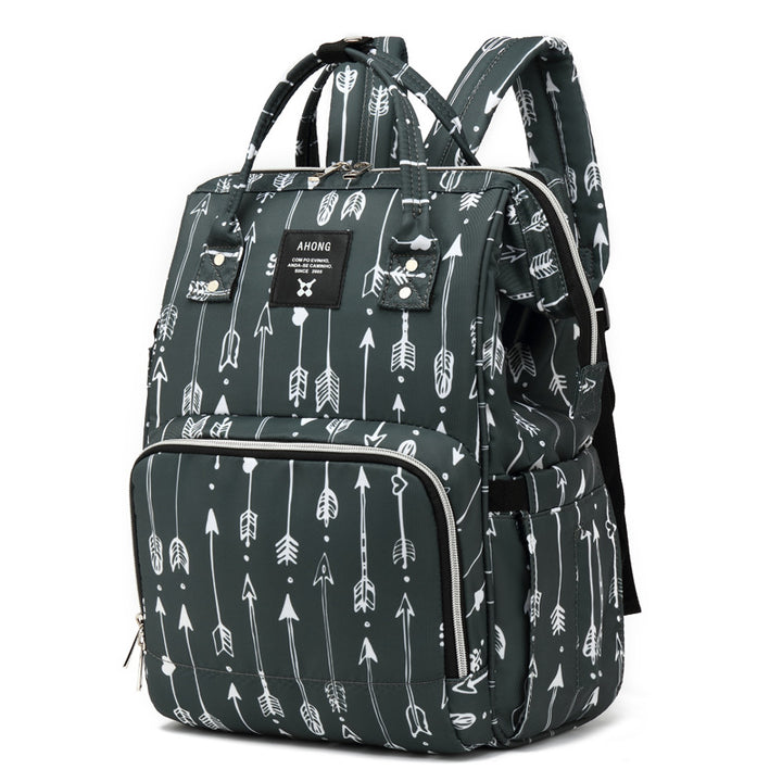 Stylish Striped Backpack Bowlift