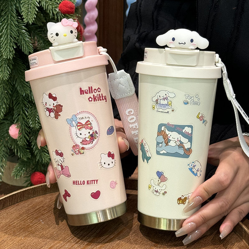 Women's insulated mug with playful character design Bowlift