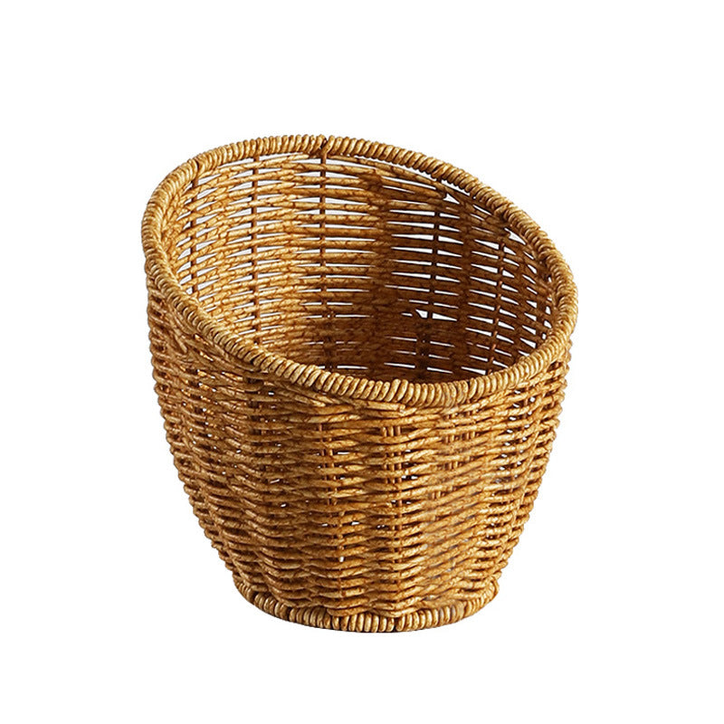Unisex Handcrafted Decoration Basket with Modern Design Bowlift