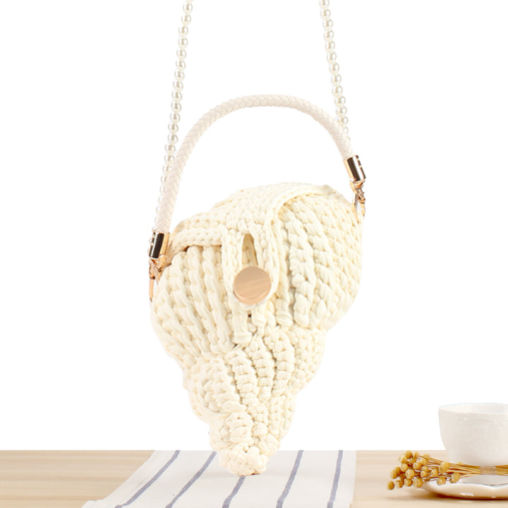 Elegant Handbag in Shell Design Bowlift