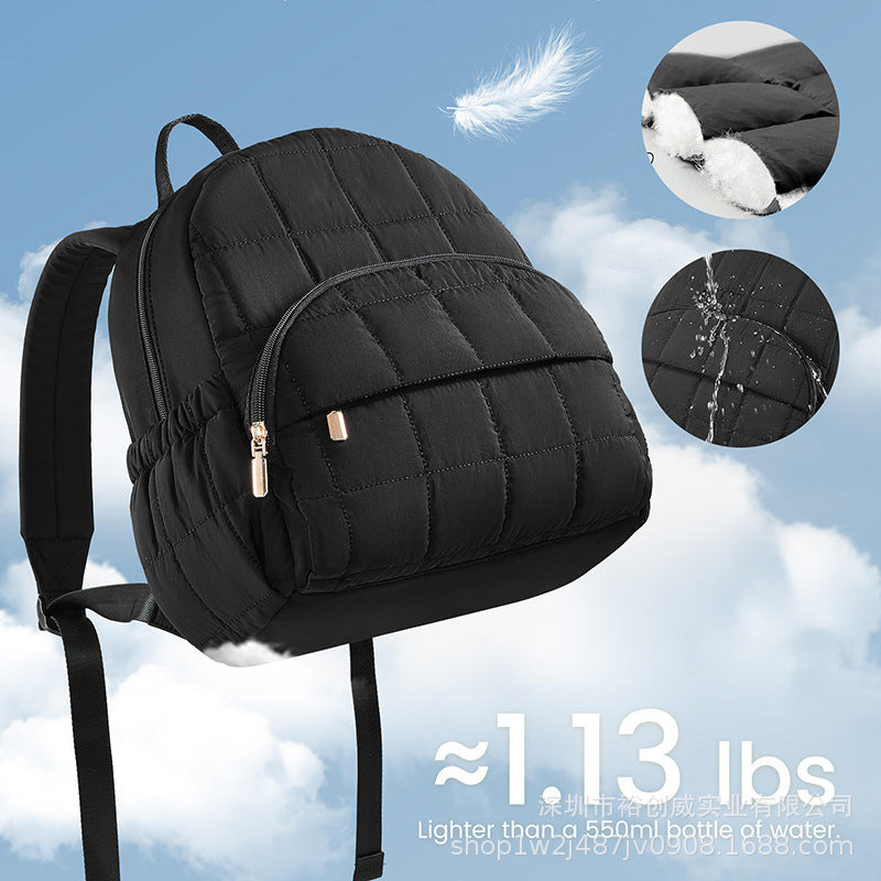 Quilted Everyday Backpack Bowlift