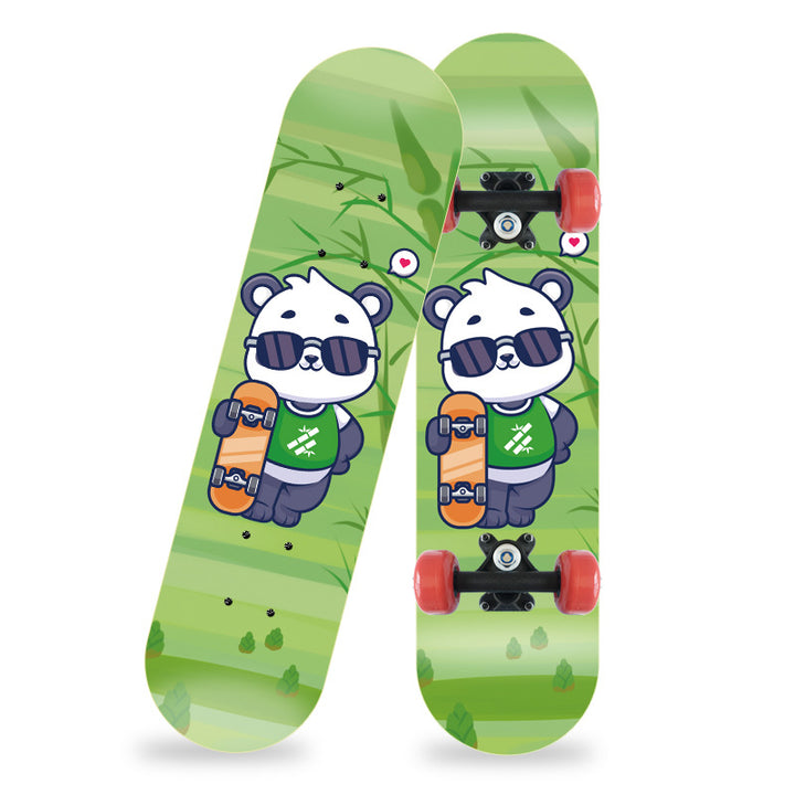 Cartoon-Inspired Mini Skateboard Bowlift