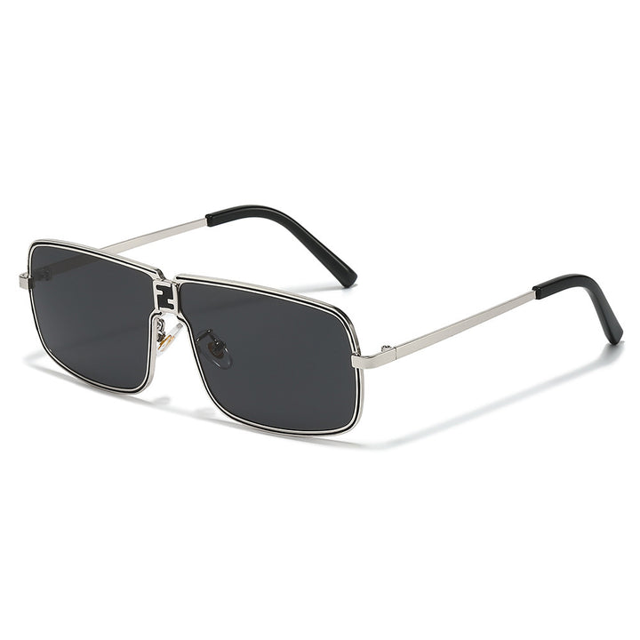 High-Fashion Geometric Frame Sunglasses Bowlift