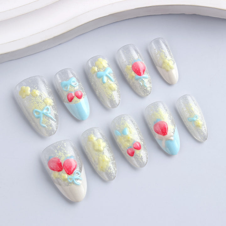 Decorative 3D Nail Art Set Bowlift