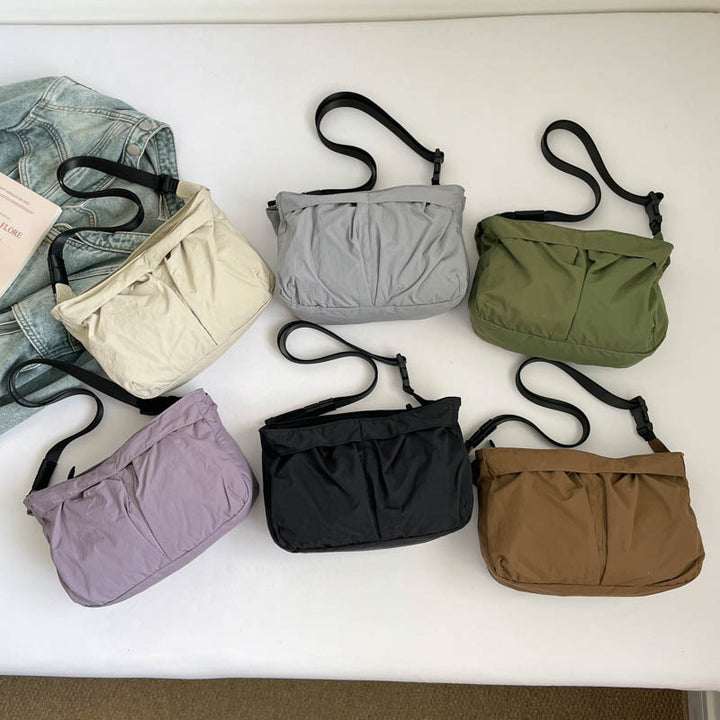 Fashionable shoulder bag with adjustable shoulder strap Bowlift
