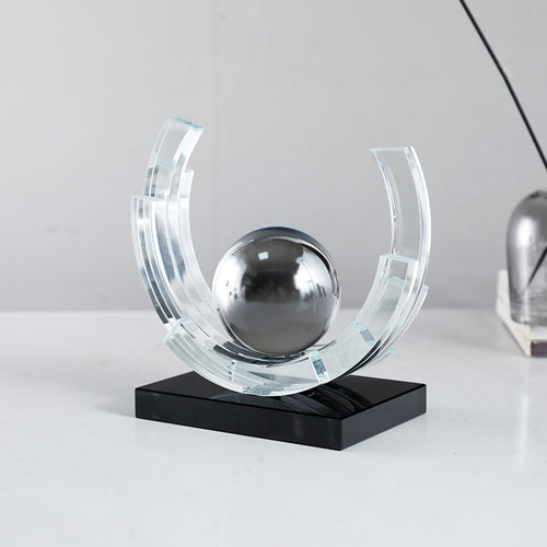 Modern Geometric Abstract Sculpture
