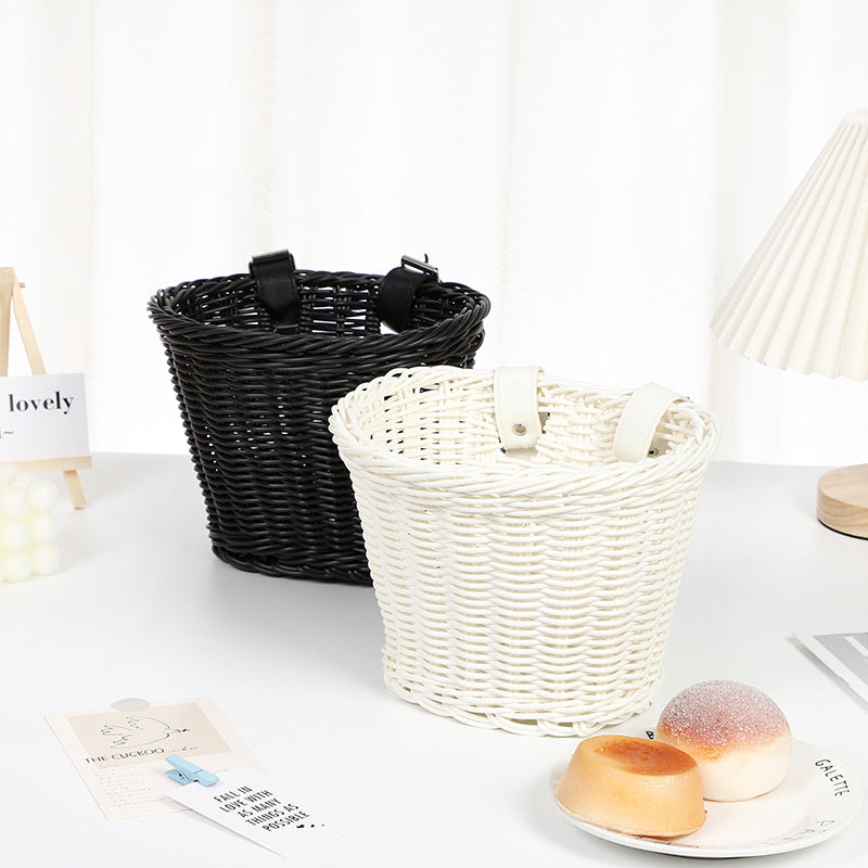 Woven Storage Basket with Handles Bowlift