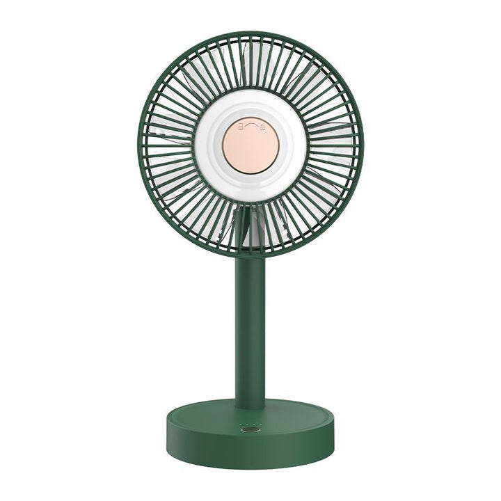 Women's portable table fan with energy-saving motor and oscillating head Bowlift