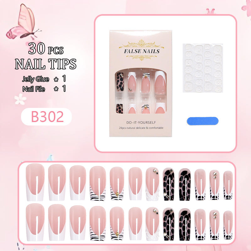 DIY Artificial Nail Set with Various Designs Bowlift