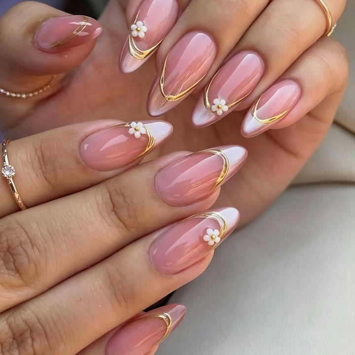 Elegant Decorative Nail Art Bowlift