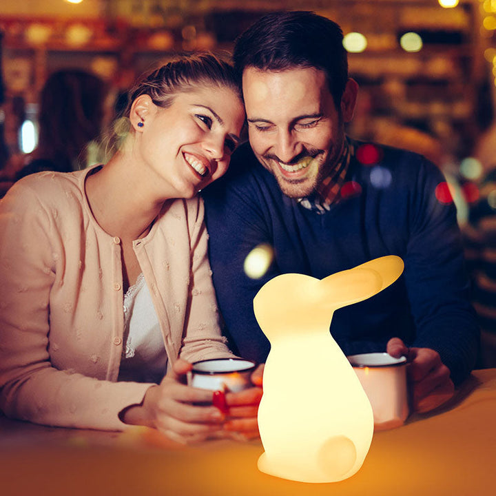BowLift | Contemporary Creative Rabbit PE LED Table Lamp for the Bedroom