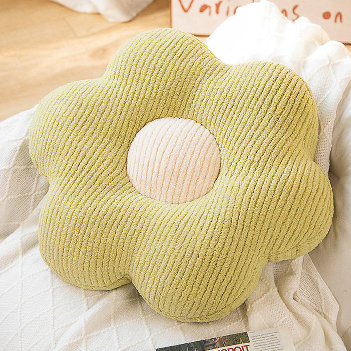 Flower-shaped cuddly pillow Bowlift