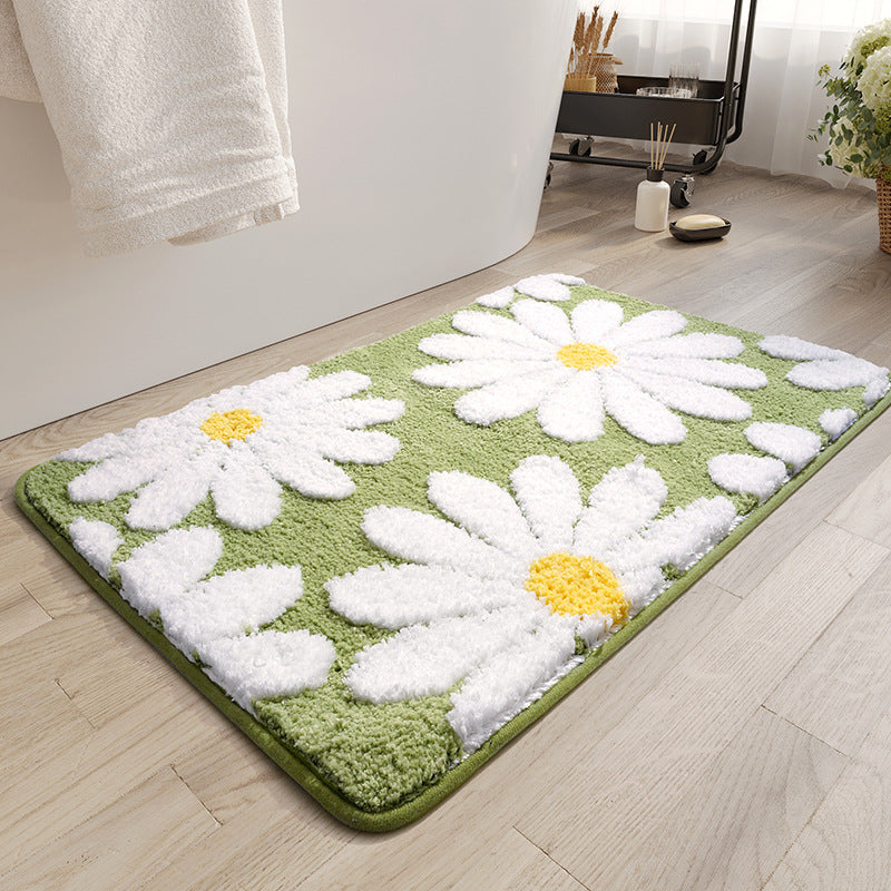 Cute Strawberry Pattern Bath Mat Bowlift