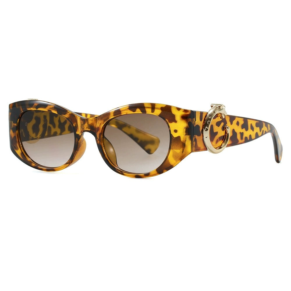 Women's elegant Cat-Eye sunglasses with golden details Bowlift