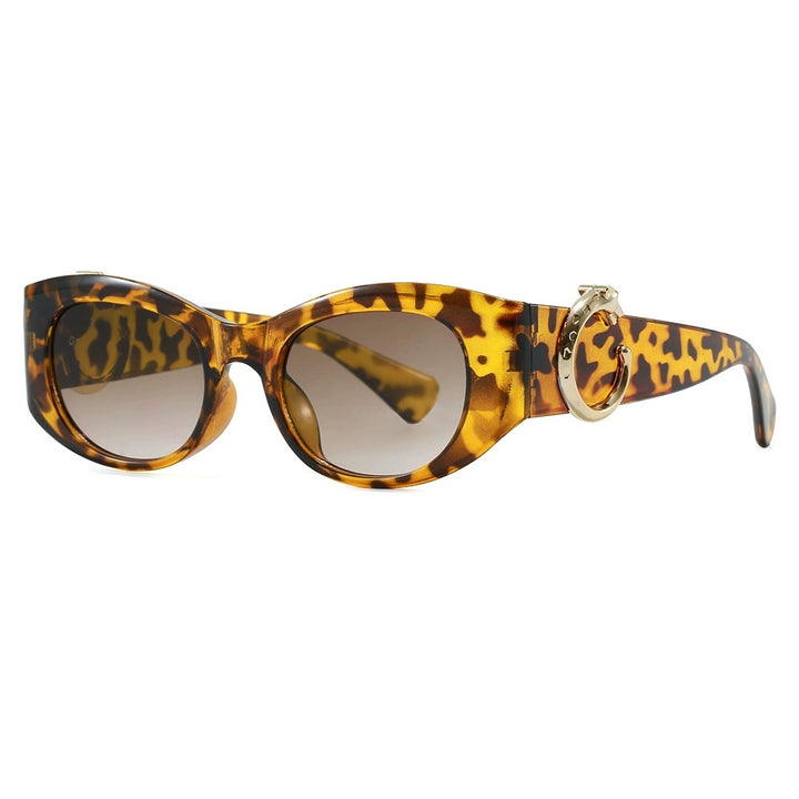 Women's elegant Cat-Eye sunglasses with golden details Bowlift