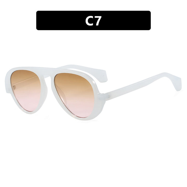 Women's sunglasses with unique retro frame and UV protection Bowlift