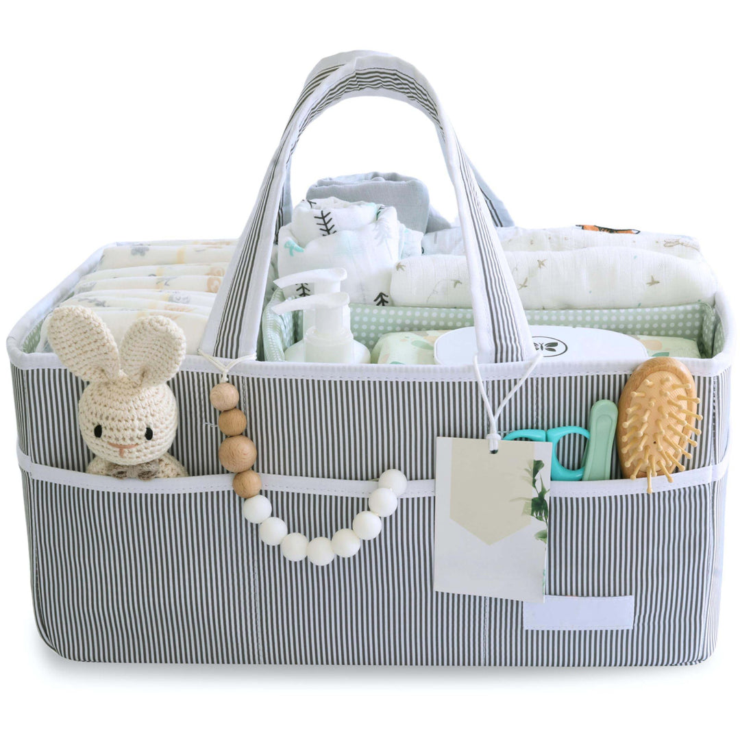 Women's multifunctional diaper bag with compartments for diapers and care products Bowlift