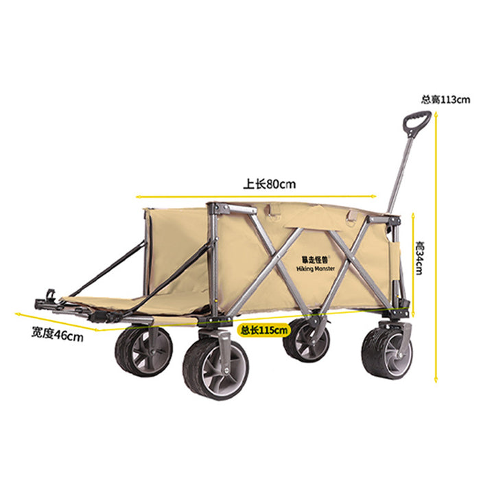 Folding Transport Cart With Large Capacity Bowlift