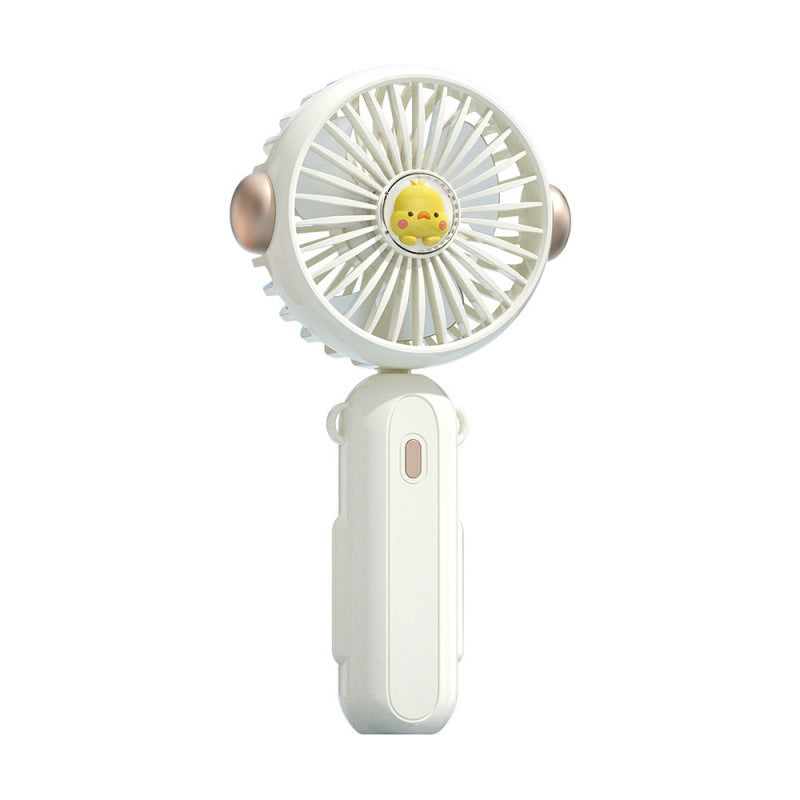 Cute Character Portable Handheld Fan Bowlift