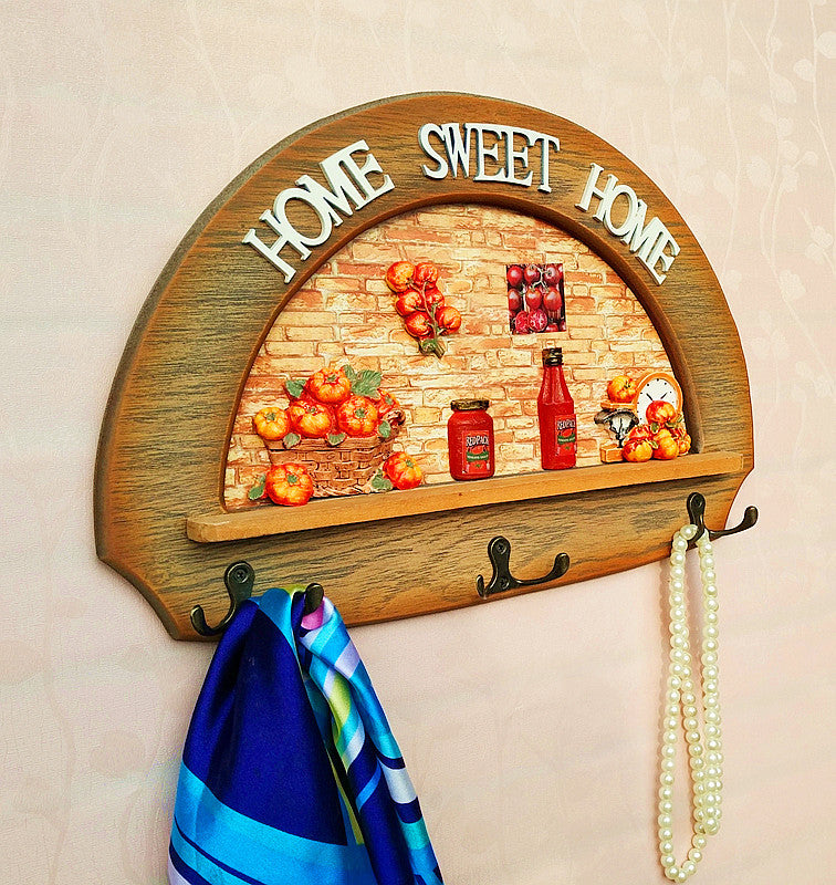 Home Sweet Home Decorative Wall Shelf