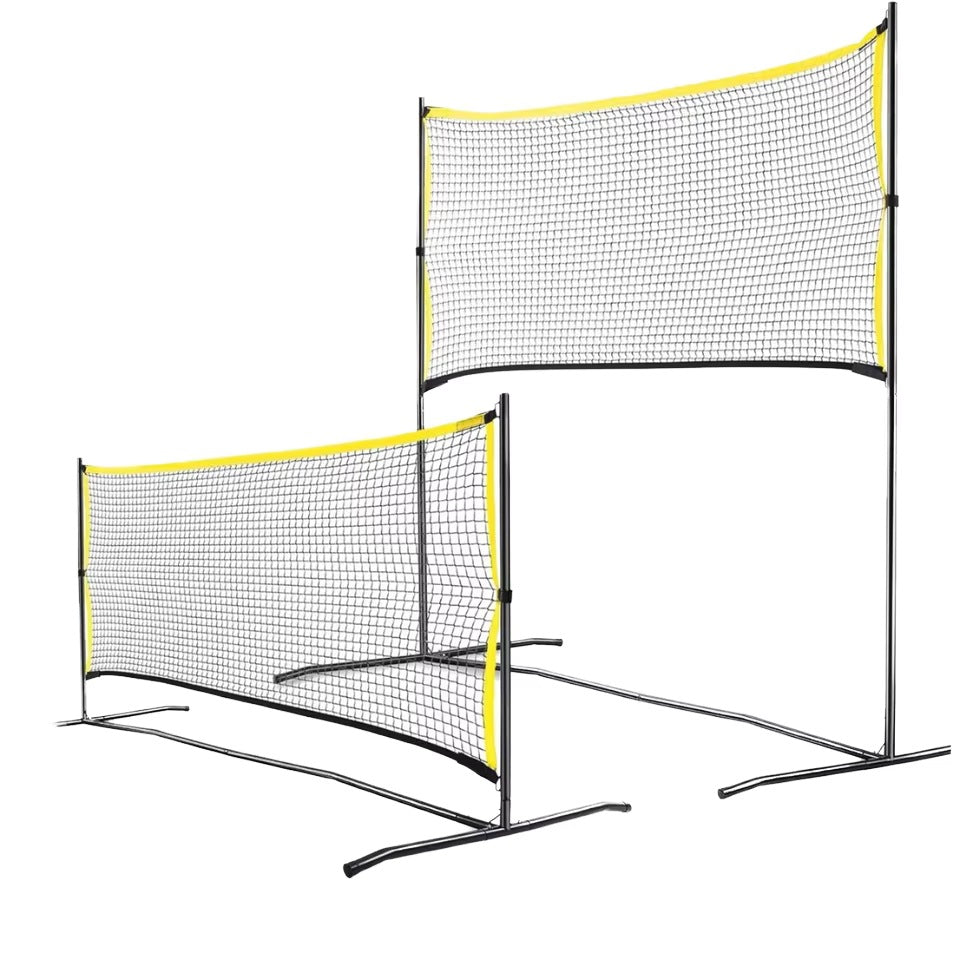 Adjustable Portable Tennis Practice Net Bowlift