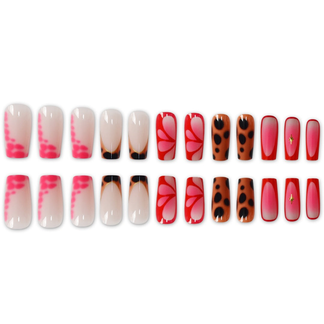 Artistic Gel Press-On Nails Bowlift