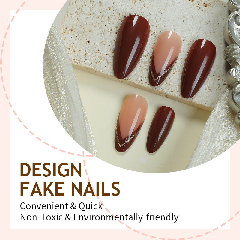 Nail Art Set with Elegant Color Gradients Bowlift