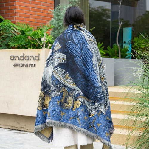 Artistic Heritage Pattern Throw Blanket