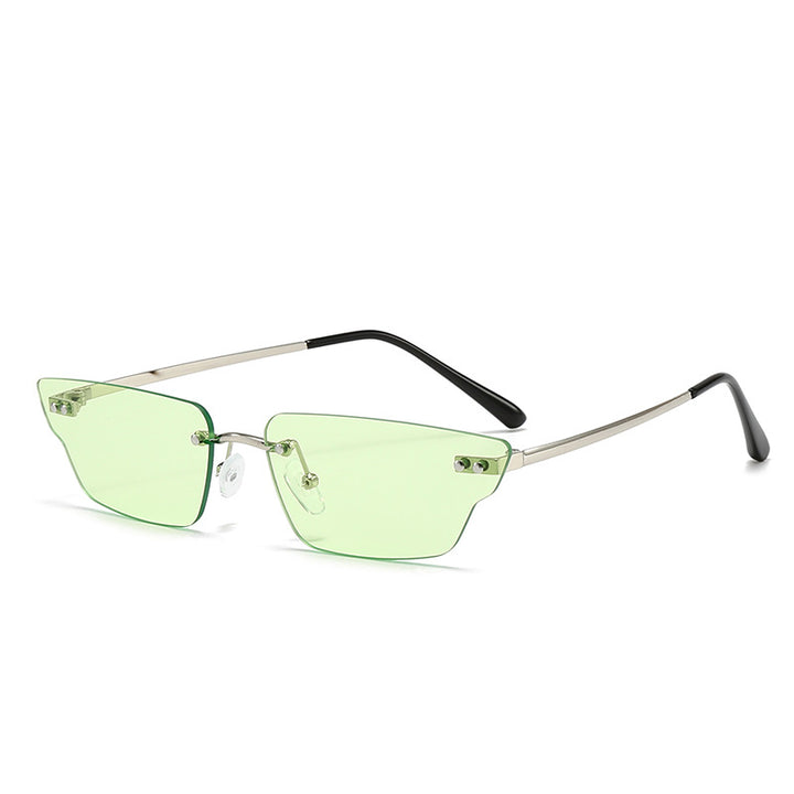 Women futuristic geometric sunglasses Bowlift