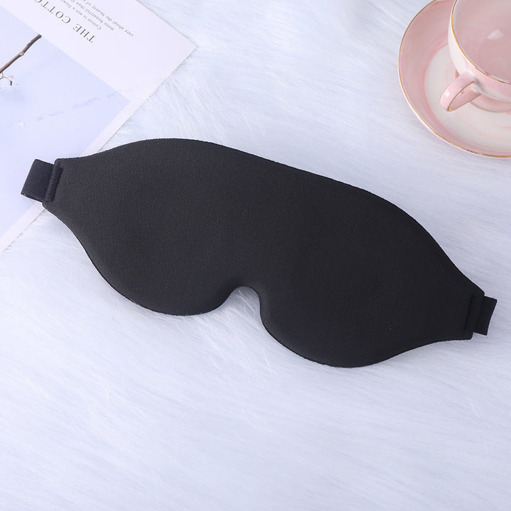 Unisex nan ergonomic 3D sleep mask with contoured eye cavities and adjustable comfort band Bowlift