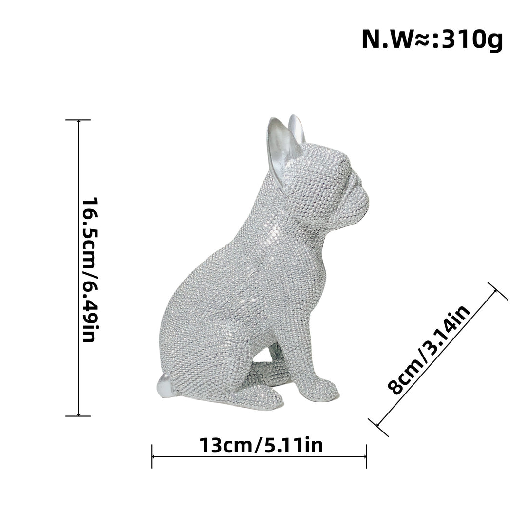 Decorative dog figure in modern design Bowlift