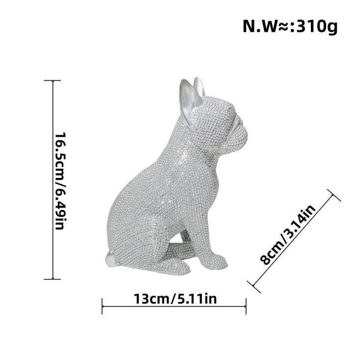 Decorative dog figure in modern design Bowlift