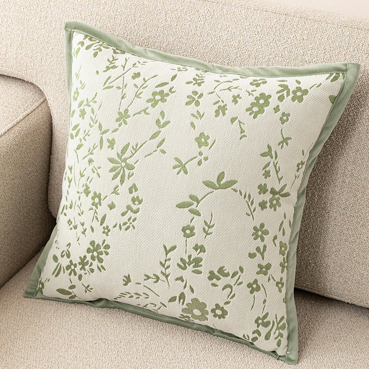 Flower Pattern Decorative Cushion