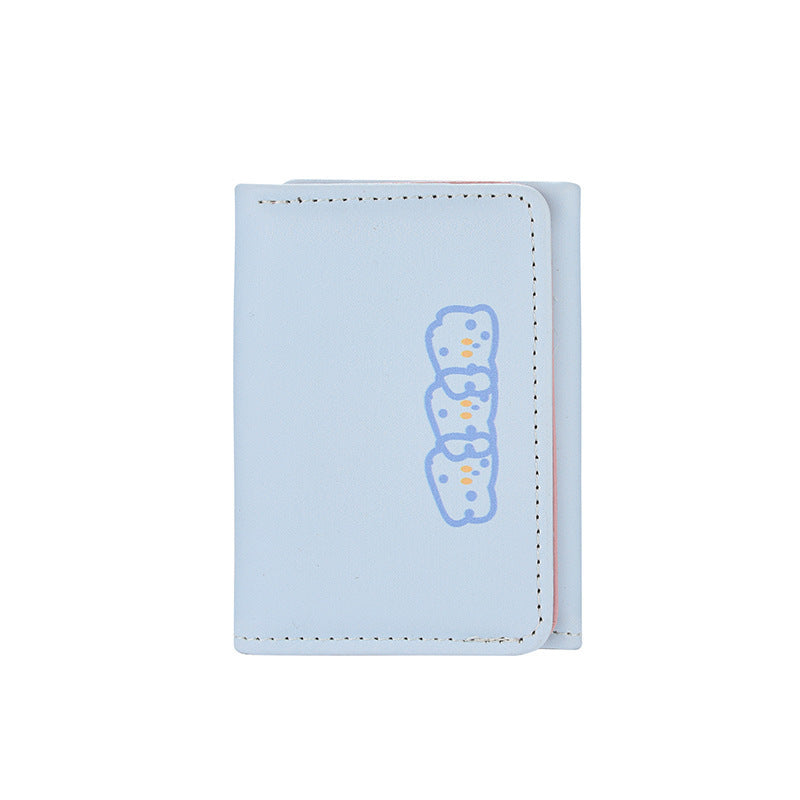 Cute Cartoon-Themed Card Wallet Bowlift