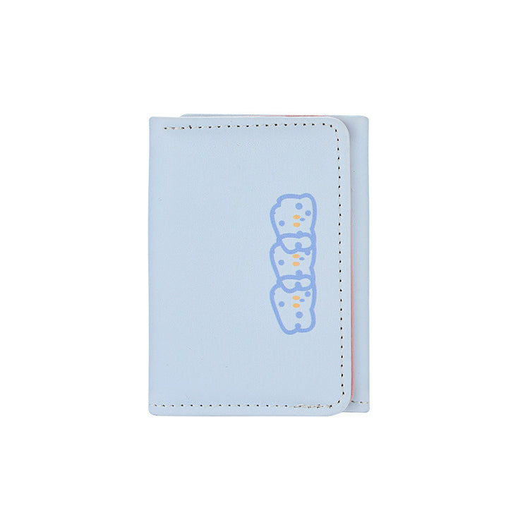 Cute Cartoon-Themed Card Wallet Bowlift
