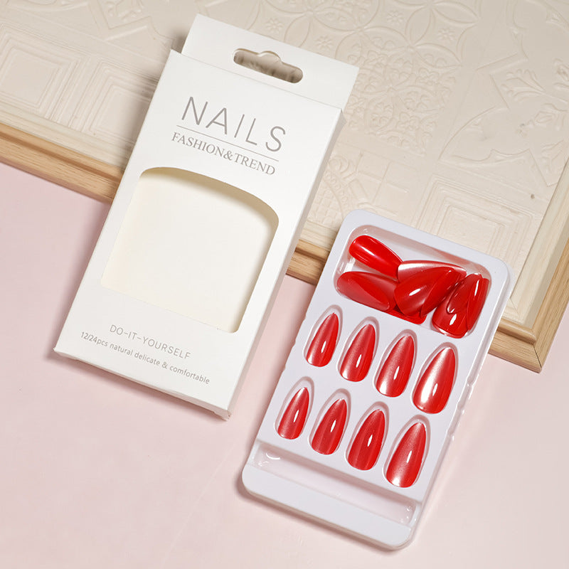 DIY Press-On Nail Set with Glossy Finish Bowlift