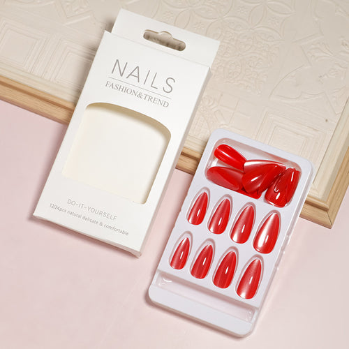 DIY Press-On Nail Set with Glossy Finish Bowlift