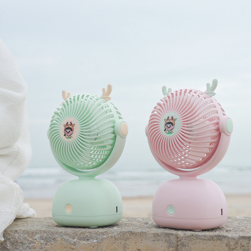 Unisex Portable Mini Fan with Cute Cat Design Bowlift