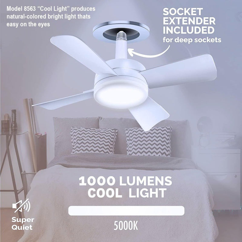 Adjustable LED Fan Light with Remote. | Bowlift